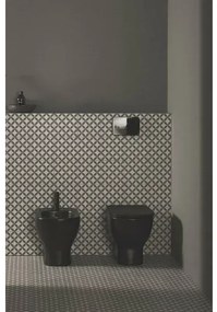 Vas wc pe pardoseala Ideal Standard Tesi AquaBlade back-to-wall negru mat