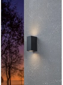 Aplică LED de exterior JABAGA 2xGU10/4,6W/230V IP44 Eglo 900276