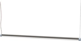 Lustră gri LED cu intensitate reglabilă Interplay – Hübsch