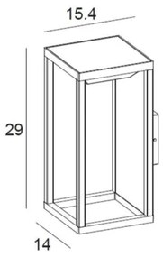 Corp de iluminat LED solar Lucide 27891/02/30 LED TENSO SOLAR LED/2,2W IP54