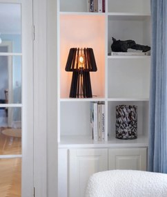 Veioza, lampa de masa design modern Groa negru