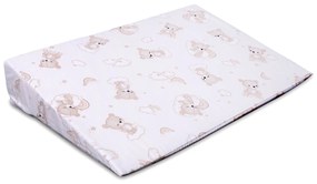 Perna antireflux cu husa detasabila bumbac 40x59 cm Kidizi Sleepy Bear