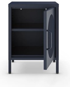 Noptieră albastru-închis din metal Diora – Marckeric