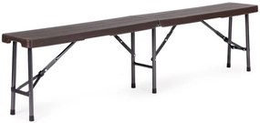 Set catering masă + 2 bănci 180cm Wooden Brown