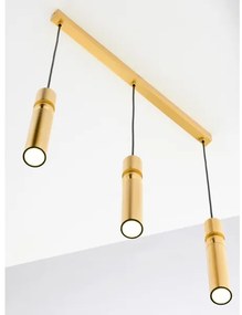 Lustră pe cablu Jupiter 2010 ALAS 3xGU10/10W/230V auriu