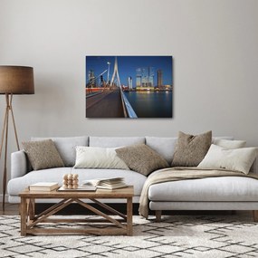 Tablou - Amurg în Rotterdam, Olanda (70x50 cm)