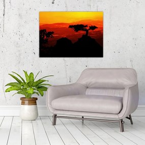 Tablou -Apus de soare (70x50 cm)