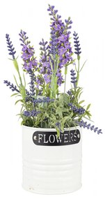 Floare artificiala Careen Lavender, Bizzotto, Ø10.5x28 cm, mov
