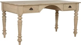 Birou în stil French Provincial, din lemn masiv de mango „Montpellier”