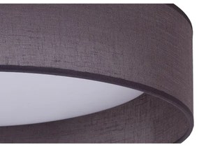 Plafonieră LED Duolla ROLLER LED/24W/230V d. 45 cm antracit