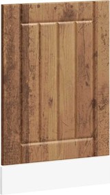 vidaXL Panou pentru mașină de spălat vase „Lucca” Lemn vechi, lemn