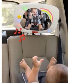 Skip Hop - Oglindă auto pentru copii LINING CLOUD, 3xAA