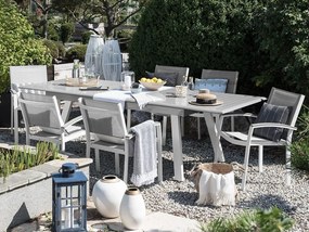 Set de masă pentru grădină Pero (gri). 1011740