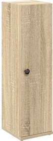 vidaXL Dulap de baie cu suport role, stejar sonoma, 20,5x22x72 cm