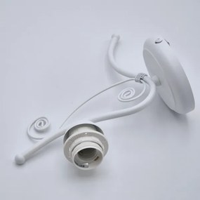 Lampă de perete RETRO II 1xE27/60W/230V alb