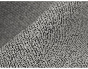 Pat boxspring gri deschis cu spațiu de depozitare 140x200 cm Palta – Makamii