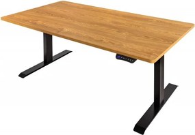 Birou cu inaltime reglabila electrica Oak Desk 160cm