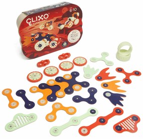 CLIXO® JOC MAGNETIC DE CONSTRUIT - VEHICULE SPATIALE ( 30 PIESE) - CLIXO (CL-MARS-OB-1)
