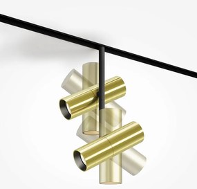 Spot LED, accesoriu pentru sina magnetica Exility, Elti Duo alama