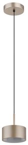 Globo 56964H - Lampă suspendată LED RAYMOND pe cablu, 12 W, 230 V, 3000 K, Ø 15 cm, alamă