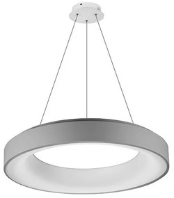 Lustra LED dimabila cu telecomanda SOVANA 55 gri