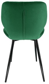 Set 4 buc. scaune sufragerie Xenofobos (verde). 1117273