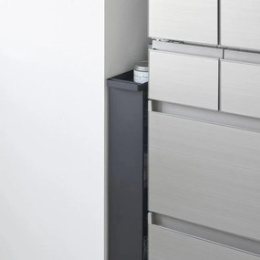 Etajeră de baie negru-mat din oțel 48x80,5 cm Tower – YAMAZAKI