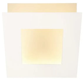Aplica de perete LED design ambiental DALIA 18x18cm, alb