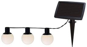 Șirag luminos solar LED Star Trading Balls Combo, 6 becuri, lungime 5 m