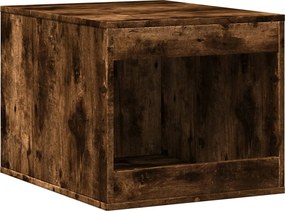 vidaXL Cutie litieră pisici stejar fumuriu 47x59x42 cm lemn prelucrat
