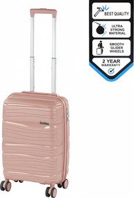 TraveLux Voyager valiză de cabină cu hard top 55x40x20 cm rose gold