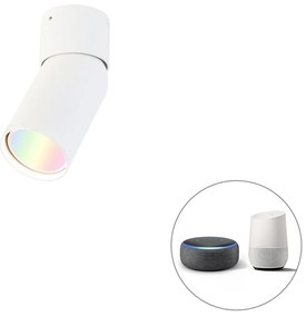 Smart spot alb reglabil inclusiv WiFi GU10 - Falo