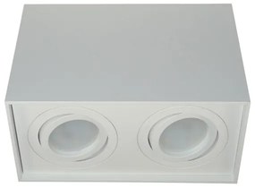 Lampă spot SIROCO 2xGU10/30W/230V alb