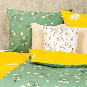 Lenjerie de pat 4Home Meadow din bumbac, 140 x 200 cm, 70 x 90 cm