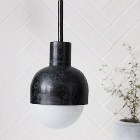 Lampa Suspendata Semisferica GLOW - Alama Negru diametru(13.5cm) x inaltime(14cm)