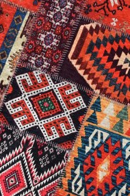 Covor, Patcwork Djt 200 x 290, 200x290 cm, Multicolor