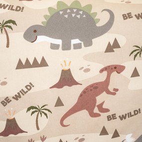 Lenjerie de pat din bumbac 4Home Dino world pentru copii, 100 x 135 cm, 40 x 60 cm, 100 x 135 cm, 40 x 60 cm