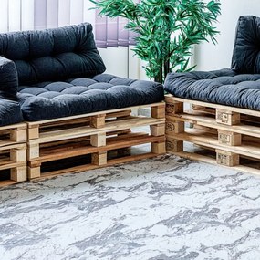 Pardoseală din vinil STILISTA 7,5 m² - alb-gri