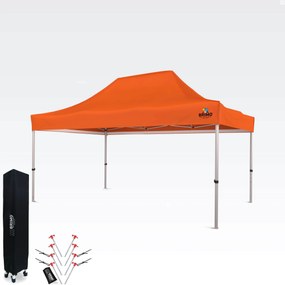 Cort de petrecere pentru grădină 3x4,5 m: Colțul dumneavoastră pentru relaxare și petreceri - fără pereți - Portocaliu