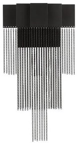 Aplica LED design modern REVIA negru