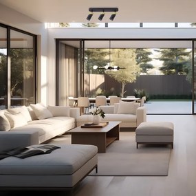 Spot NEO 3xGU10/8W/230V negru/auriu