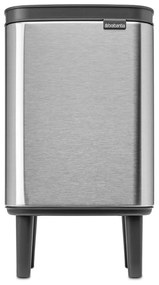 Coș de gunoi argintiu mat din oțel 4 l Bo Hi – Brabantia