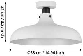 Plafonieră Eglo 43842 MATLOCK 1xE27/40W/230V