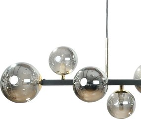 Lustra cu 10 surse de lumina SERENITY negru