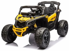 Mașină electrică Baby Mix Buggy Hornet,galben
