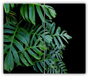 Tocator din sticla Monstera