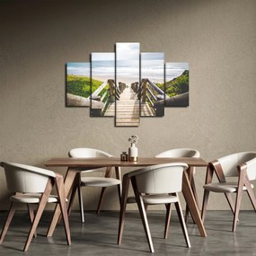 Tablou - Intare pe plaja (150x105 cm)