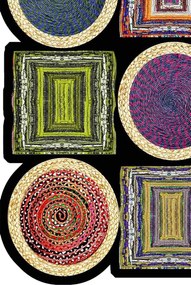 Covor, Hmnt959, 80x300 cm, Multicolor