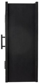 Vitrină neagră din lemn de brad suspendată 62x49x23 cm Lario – Bloomingville