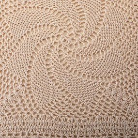 decoDoma Set de 3 fețe de pernă croșetate 40 x 40 cm